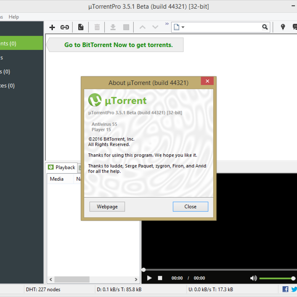 Descargar uTorrent Pro v3.5.5