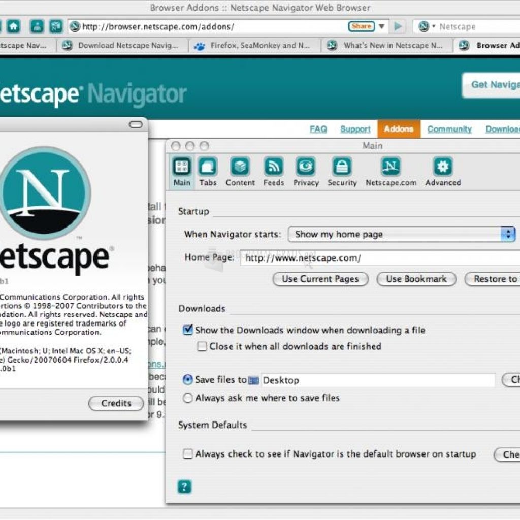 Descargar Netscape ESP 7.0