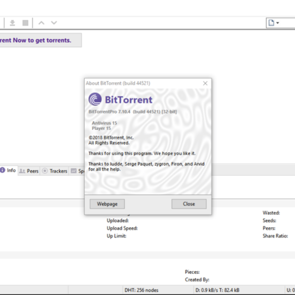 Descargar BitTorrent Pro 7.1