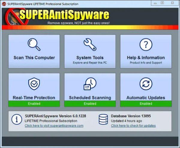 SuperAntiSpyware Professional X 10.0.1260 download the last version for iphone
