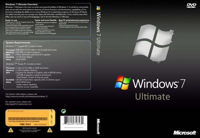 Descargar Windows 7 SP1 Ultimate