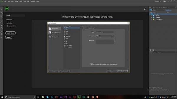 dreamweaver cc for windows 10